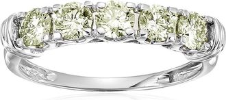 Vir Jewels 1 cttw 5 Stone Diamond Wedding Engagement Ring 14K Gold Light Yellow