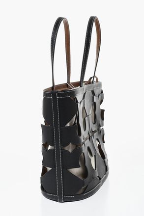 Tory Burch Borsa Tote ELLA in Pelle Traforata Tory Burch