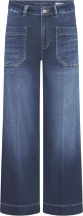 Raffaello Rossi Miru 6/8 Jeans - Dames - Loose Fit Jeans - Blauw - M - Denim - Jeans