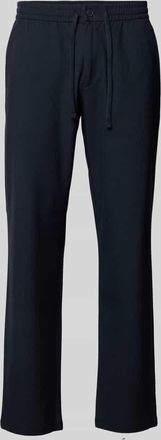 Selected Straight Leg Hose mit Viskose-Anteil Modell ROBERT in Marine, Gr&ouml;&szlig;e XL