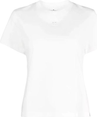 Courr&egrave;ges T-Shirts - Dames - T-shirts - Wit - L - Tops