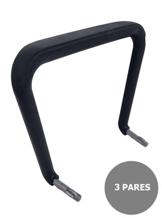 Nowy Styl Mueble De Oficina Piqueras Y Crespo Fixed Armrests 3 Piezas Poliuretano