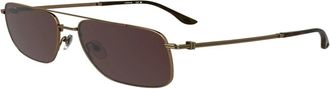 Lacoste Metal Navigator Bril - Heren - Zonnebrillen - Geel - 58 MM - Accessoires