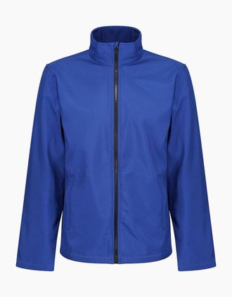 Regatta Mens Regatta Standout Mens Ablaze Printable Soft Shell Jacket - Blue - Size: 46/Regular