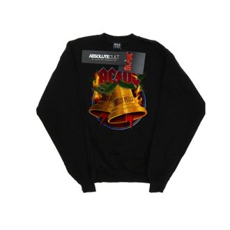 AC/DC AC/DC Heren Kerstmis Hells Bells Sweatshirt (Zwart)