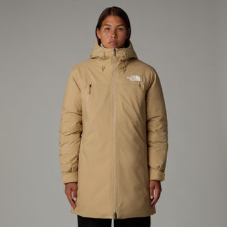 The North Face Womens TNF Range Down Parka - Beige - Size X-Large