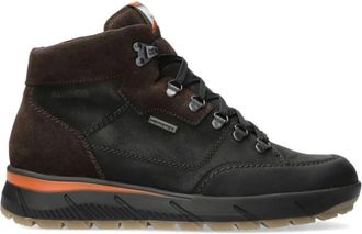 Mephisto Rody MT Heren Enkellaars - Heren - Veterlaarzen - Zwart - 47 1/2 EU - Leer - Schoenen