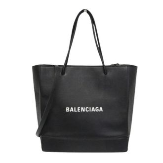 Balenciaga Pre-owned Tote Bags, female, Black, Size: ONE SIZE Pre-owned Shopping bag