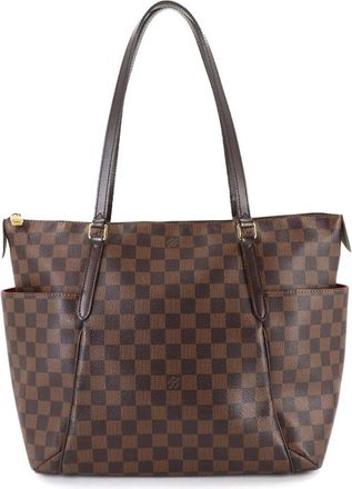 Louis Vuitton Brown Damier Canvas Ebene Damier Canvas Tote Bag (Pre-Owned)