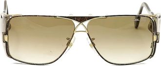 Cazal Occhiali da sole squadrati - Oro