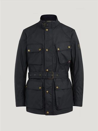 Belstaff Belstaff Chaqueta Trialmaster para hombre Algodón encerado Azul marino oscuro 44