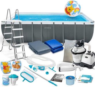 OEM Piscina De Jard&iacute;n Con Estructura 549 X 274 X 132 Cm 21 En 1 Intex 26356