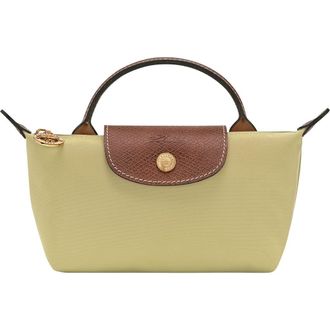 Longchamp Le Pliage Cosmetics Case in Pistachio at Nordstrom