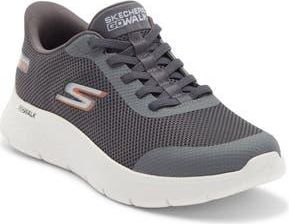 Skechers Slip-ins: GO WALK Flex Hands Up Sneaker in Grey at Nordstrom Rack, Size 10.5