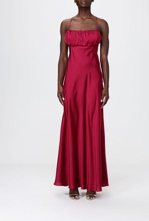 Hanita Abito lungo in raso Hanita