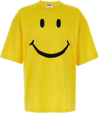 Moschino Hombre, Camisetas, Amarillo, Talla: S