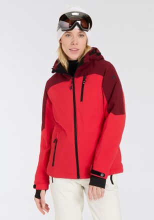Killtec Winterjacke KILLTEC KSW 435 WMN SKI JCKT, Damen, Gr. 36, rot (modern rot), Obermaterial: 100% Polyester, Jacken Winterjacke, Wasserabweisend & Winddic