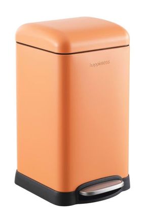 Happimess Betty Retro Mini 3.2-Gallon Step-Open Trash Can in Orange at Nordstrom, Size Small