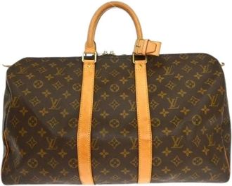 Louis Vuitton Pre-owned Weekend Bags, unisex, Brown, Size: ONE SIZE Pre-owned Keepall bag