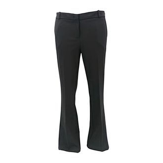 Kiltie Kiltie Flared Broeken - Dames - Broeken - Zwart - Maat: 2XL Viscose