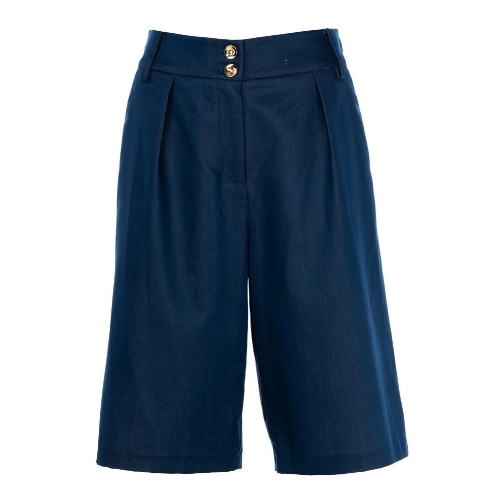 Yoox Shorts Fracomina FRACOMINA Turquoise Women's Shorts Bermuda YOOX