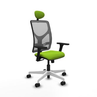 Piqueras y Crespo Silla De Oficina Piqueras Y Crespo Motilla Negro Espuma Soporte Lumbar