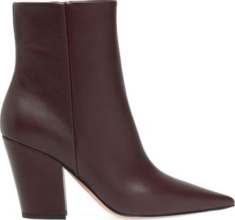 Gianvito Rossi Keinna Bootie in Red Calf at Nordstrom, Size 41.5