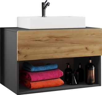 ebuy24 2 Unids. Lavabo Lendas Ii 69x80x52 - Vcm
