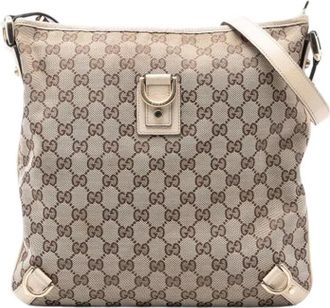 Gucci Pre-owned Cross Body Bags, female, Brown, Size: ONE SIZE Pre-owned The Abbey Crossbody Bag