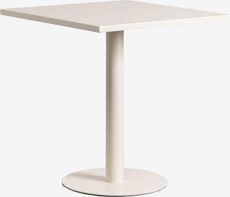Sklum Mesa De Cocina Cuadrada 70x70 Cm En Hierro Mizzi Sklum