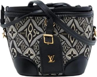 Louis Vuitton Pre-owned Nano Noe - Dames - Vintage Tas - Grijs - ONE Size - Leer - Vintage