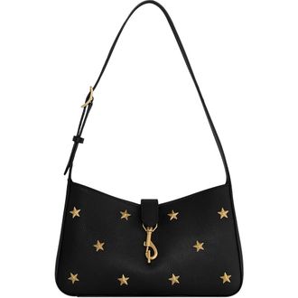 Rebecca Minkoff Small Megan Star Leather Shoulder Bag in Black at Nordstrom