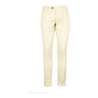 Roy Rogers Slim-fit Trousers, male, Beige, W30, Stylish Trousers