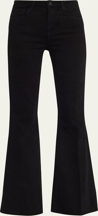 L'agence Sera High Rise Sneaker Flare Jeans