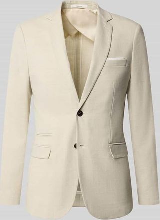 Selected Slim Fit Anzugsakko mit Woll-Anteil Modell SLIM-OASIS in Offwhite, Gr&ouml;&szlig;e 44