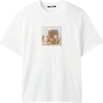 Jacquemus White Cotton T-shirt
