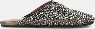 Alma En Pena Flat Mule Mesh Sandal in Pewter at Nordstrom, Size 37