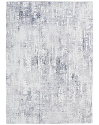 Linon Motif Printed Soft Domo Area Rug