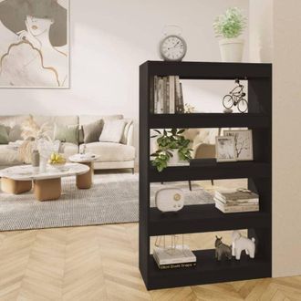 vidaXL Libreria/Divisorio Nero 80x30x135 cm in Truciolato - Vidaxl