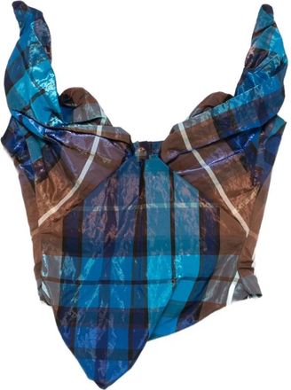 Vivienne Westwood Tops, Dames, Veelkleurig, S, Katoen, Sunday Corset Top