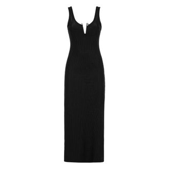 Philipp Plein Long Dress - Dresses - Mujer - Negro - M