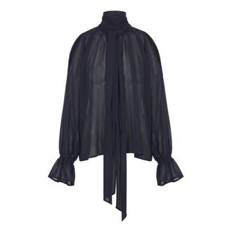 SOLOTRE Donna, Camicette, Nero, XL, new