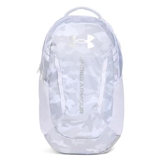Under Armour Hustle 6.0 Backpack, Mod Gray/Metallic Silver, One size, Hustle 6.0 Backpack