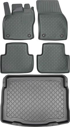 OEM Volkswagen Tiguan Ii Suv Desde Mayo De 2016. Juego De Alfombrillas Para Coche Y Maletero