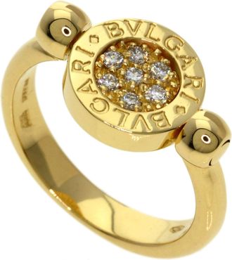Bulgari Bvlgari Bvlgari Yellow Gold (18K) Band Ring (Pre-Owned)