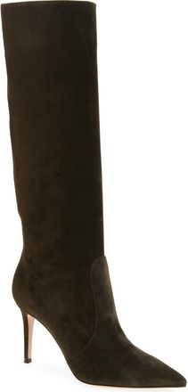 Gianvito Rossi Hansen Pointed Toe Boot in Dark Olive at Nordstrom, Size 9.5Us