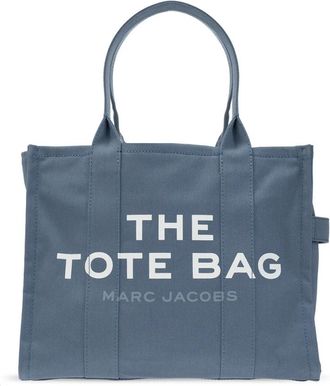 Marc Jacobs The Traveler Grote Schoudertas - Dames - Shoppers - Blauw - ONE Size - Katoen - Tassen