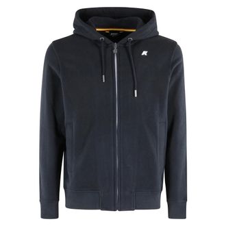 K-Way Hoodies & sweatvesten, Heren, Zwart, M, Anthony Heavy Fleece