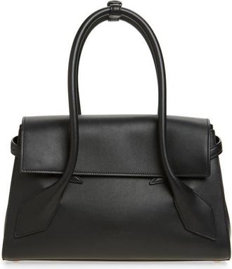 Proenza Schouler Small Tate Leather Tote in Black at Nordstrom