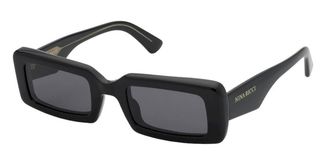 Nina Ricci SNR397 0700 Womens Sunglasses Black Size 50